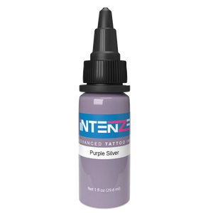 1oz tattoo ink bottle of Purple Silver by Intenze