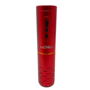 Red variant of Kwadron Equaliser Wireless Neutron Tattoo Pen