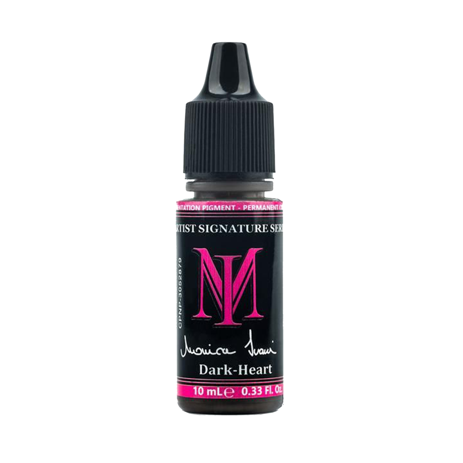 Dark Heart 10ml PMU Pigment bottle by Monica Ivani