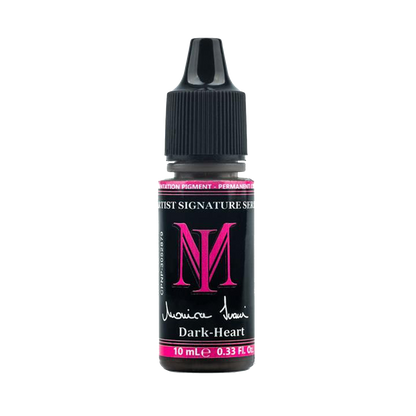 Dark Heart 10ml PMU Pigment bottle by Monica Ivani