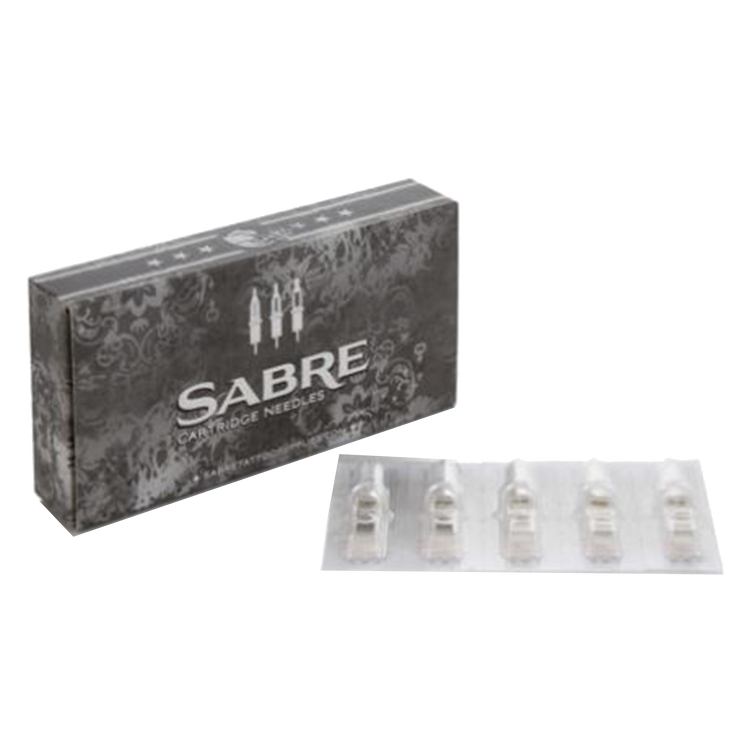 Sabre tattoo cartridges and box