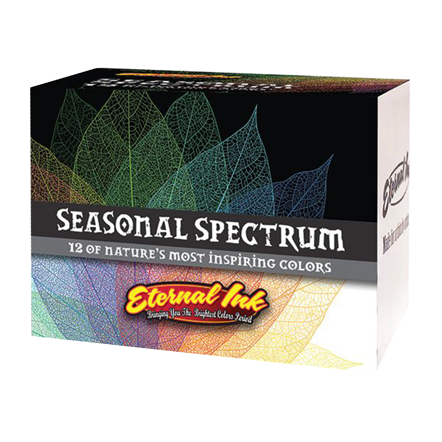 Packaging for Seasonal Spectrum tattoo ink set