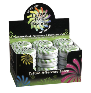 24 Pack of Tattoo Goo original aftercare tubs