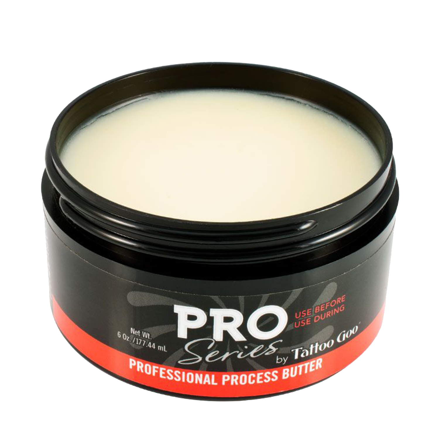 Professional tattoo process butter by Tattoo Goo with no lid