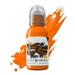 Acropolis Orange 1oz bottle by World Famous Tattoo Ink