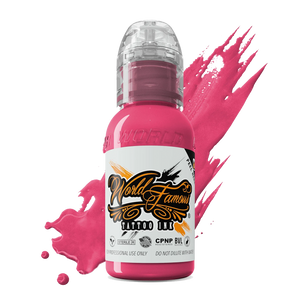 Bali Pink 1oz bottle by World Famous Tattoo Ink