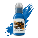 Bangkok Blue 1oz bottle by World Famous Tattoo Ink