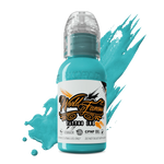 Barrier Reef Blue 1oz bottle by World Famous Tattoo Ink