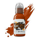 Burnt Orange 1oz bottle by World Famous Tattoo Ink