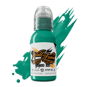 Caribbean Sea 1oz bottle by World Famous Tattoo Ink