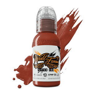 DaVinci Brown 1oz bottle by World Famous Tattoo Ink