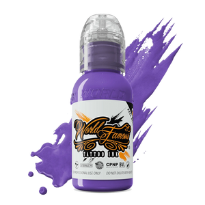 Galaxy Purple 1oz bottle by World Famous Tattoo Ink