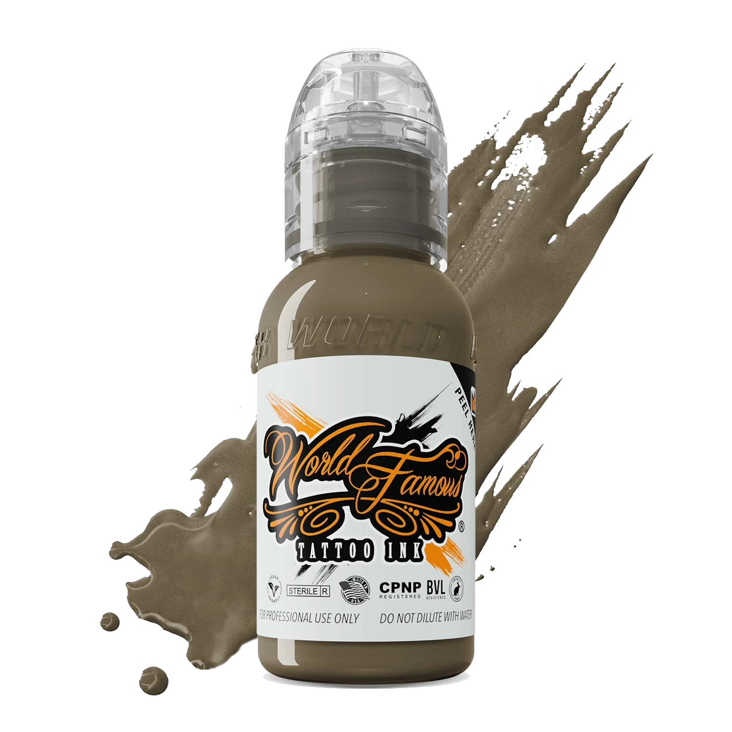 GTMO Green 1oz bottle by World Famous Tattoo Ink