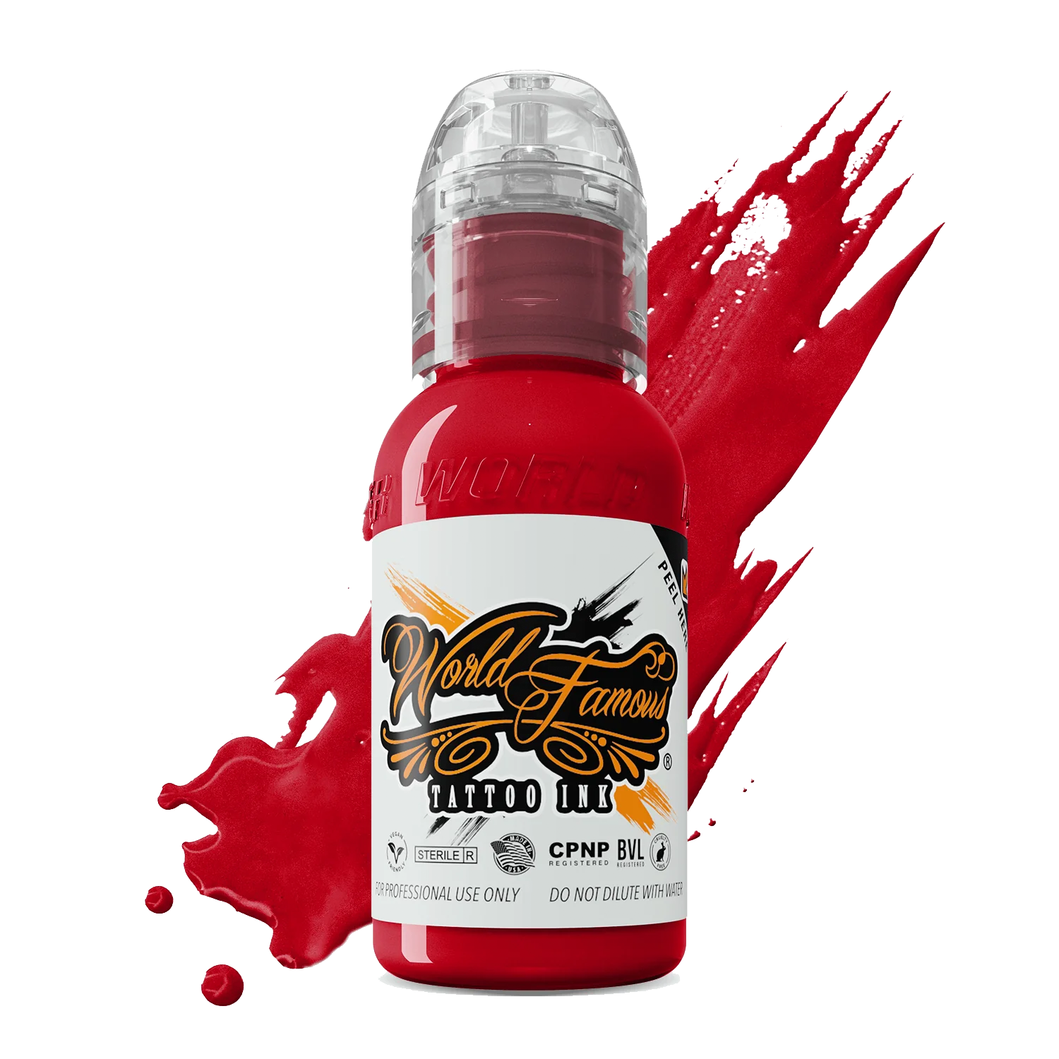 Jack The Ripper Red 1oz bottle by World Famous Tattoo Ink