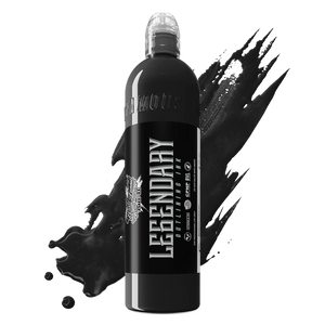 Legendary Black Outlining Tattoo Ink 8oz bottle by World Famous