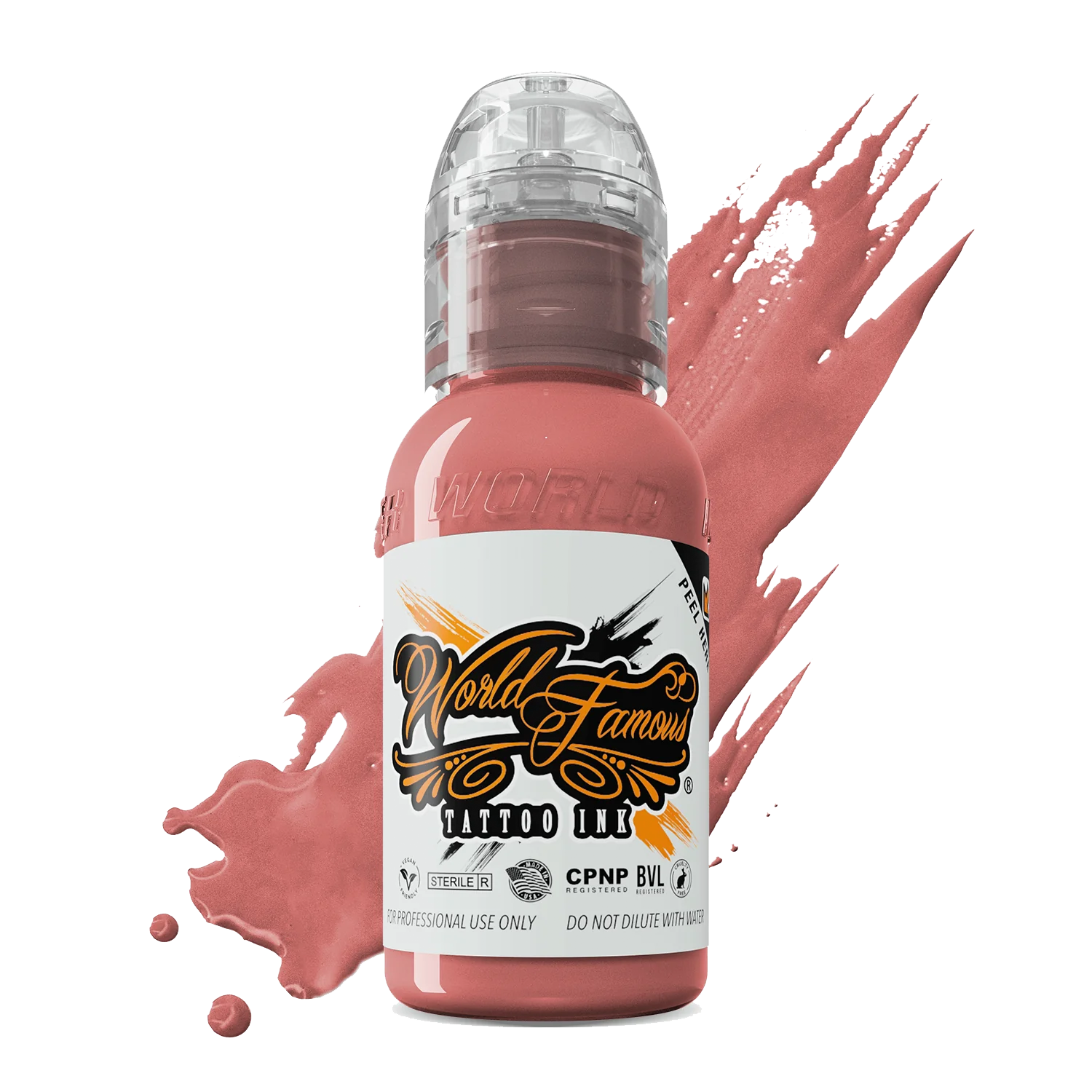 Oleg Blush 1oz bottle by World Famous Tattoo Ink