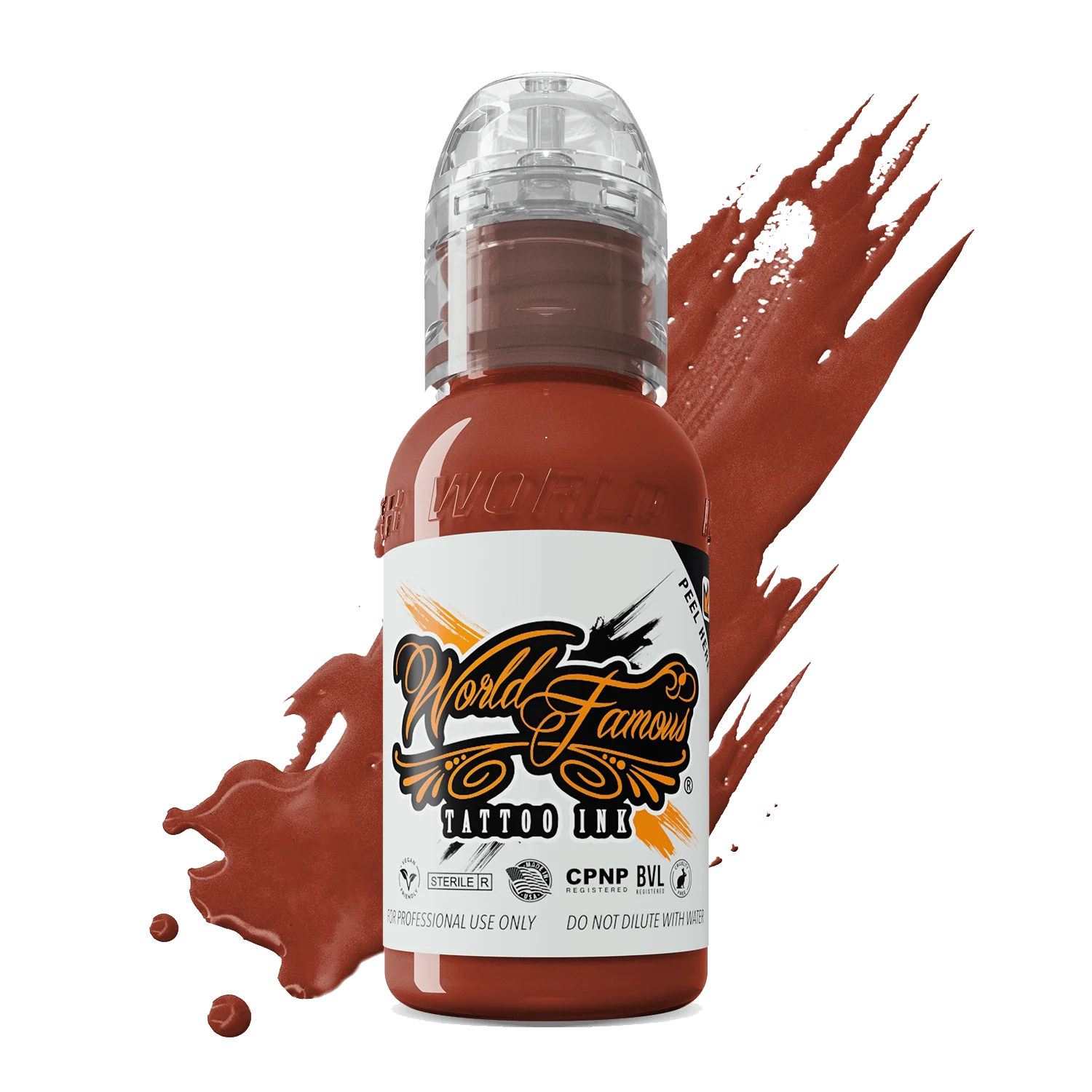 Rembrandt Red 1oz bottle by World Famous Tattoo Ink