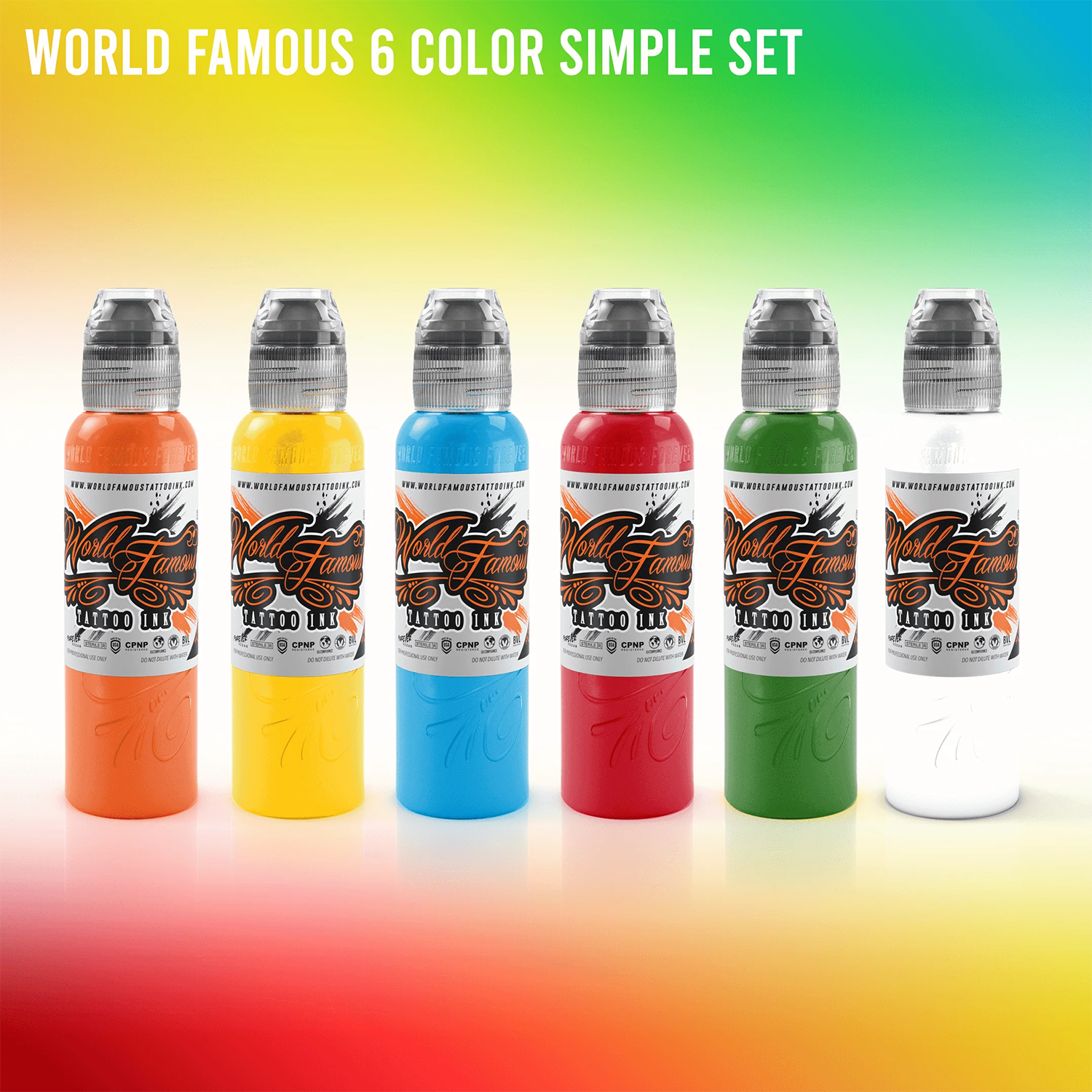 Simple Tattoo Ink Set by World Famous