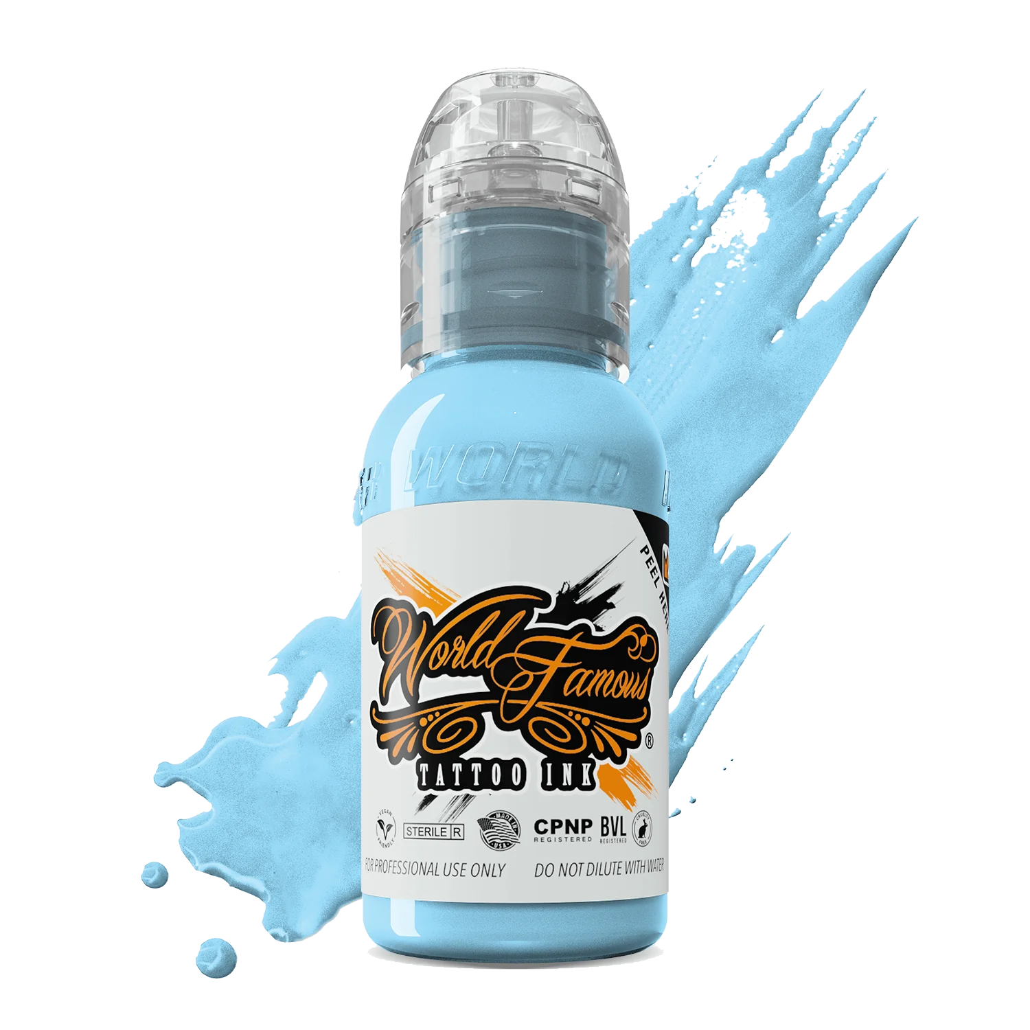 Sinatra Blue 1oz bottle by World Famous Tattoo Ink