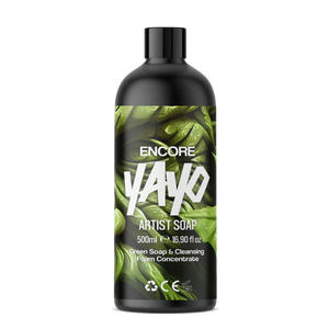 Bottle of Green Soap & Cleansing Foam 500ml by YAYO