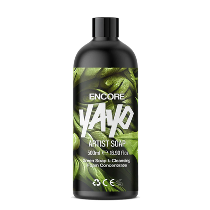 Bottle of Green Soap & Cleansing Foam 500ml by YAYO